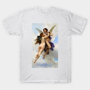 Love and Psyche William Adolphe Bouguereau T-Shirt